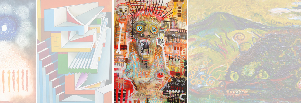 Voodoo Delux - Mixed media on Card board By Hans Meertens