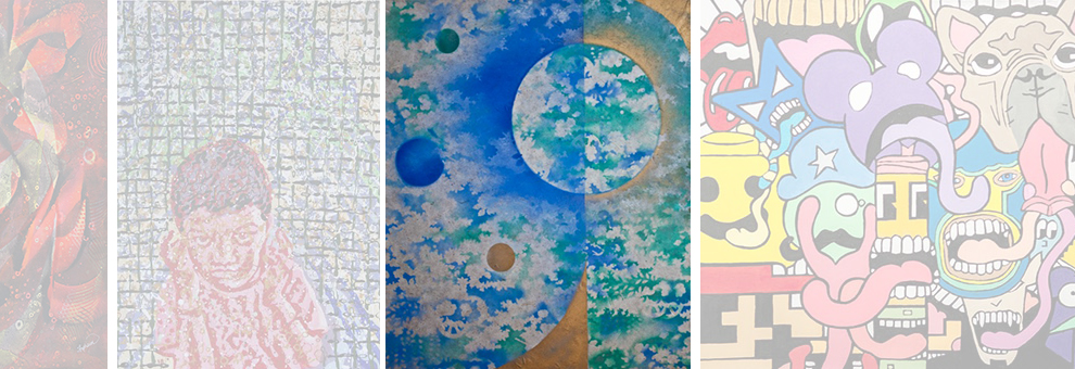 WATER PLANET  - Painting By Kiyomi Baird