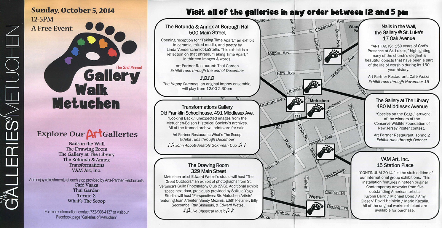 Gallery Walk Metuchen 2014